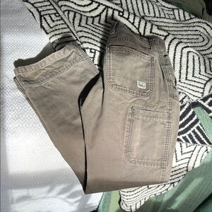 Grey Cargo Utility Pants